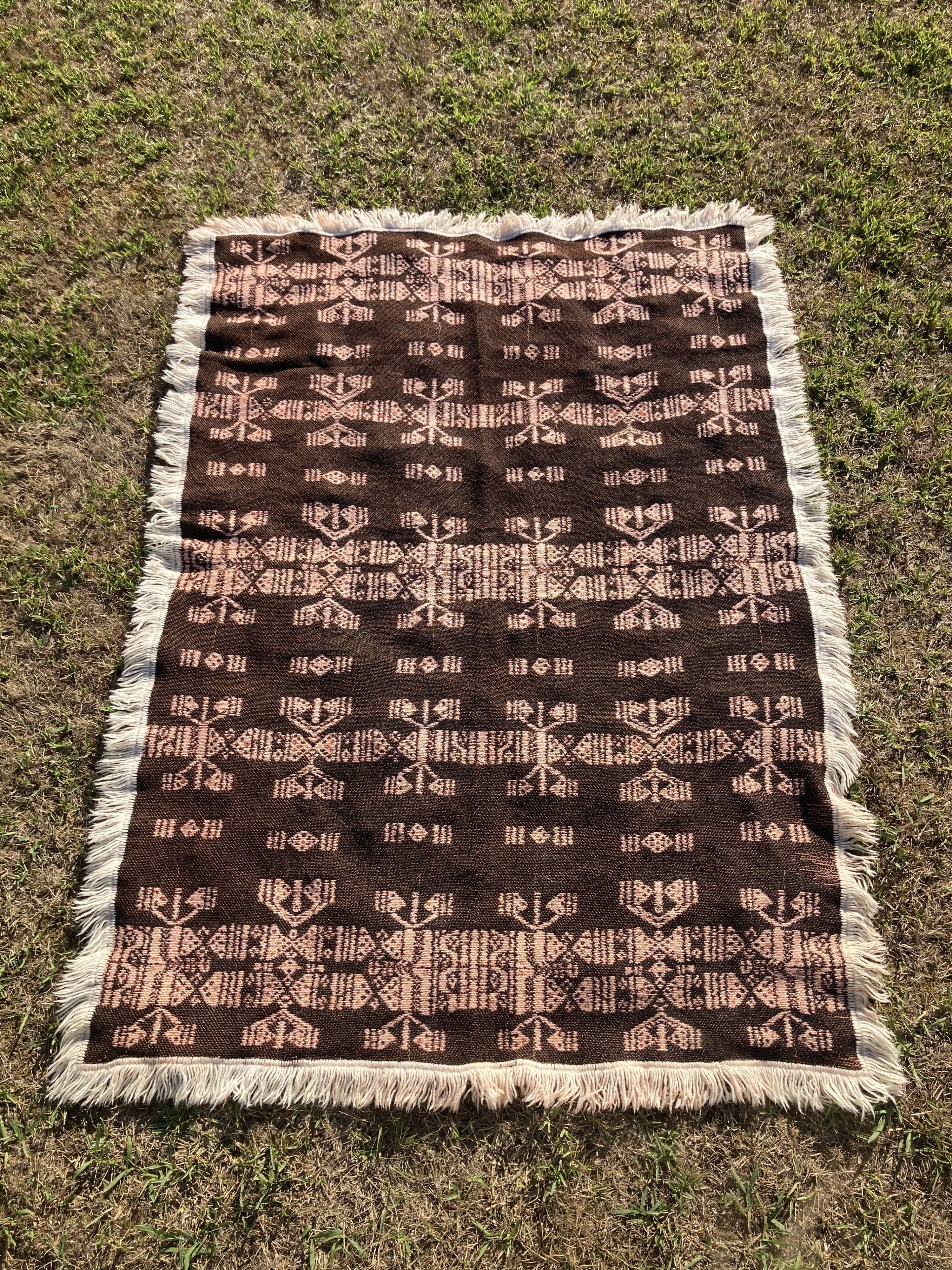 Tapis berbère en laine 196x140cm