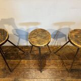 Industrial style bar stools
