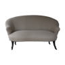 Napoleon III sofa redone in linen