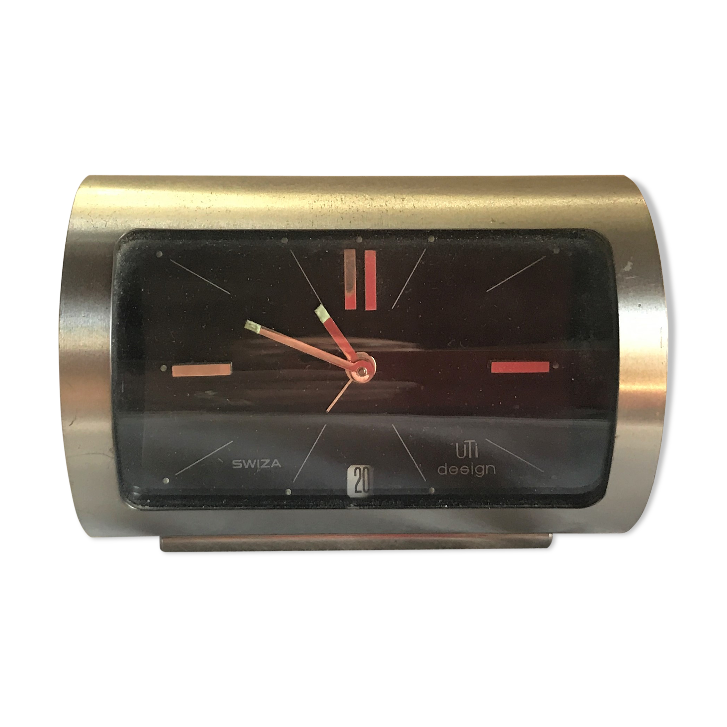 Clock clock clock clock Swiza UTI Design 1970
