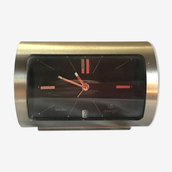 Clock clock clock clock Swiza UTI Design 1970