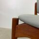 Teak dining chairs model Captain by Erik Buch for Ørum Møbelfabrik, 1967