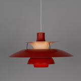Lampe suspendue vintage PH 5 danoise par Poul Henningsen, Louis Poulsen, 1958