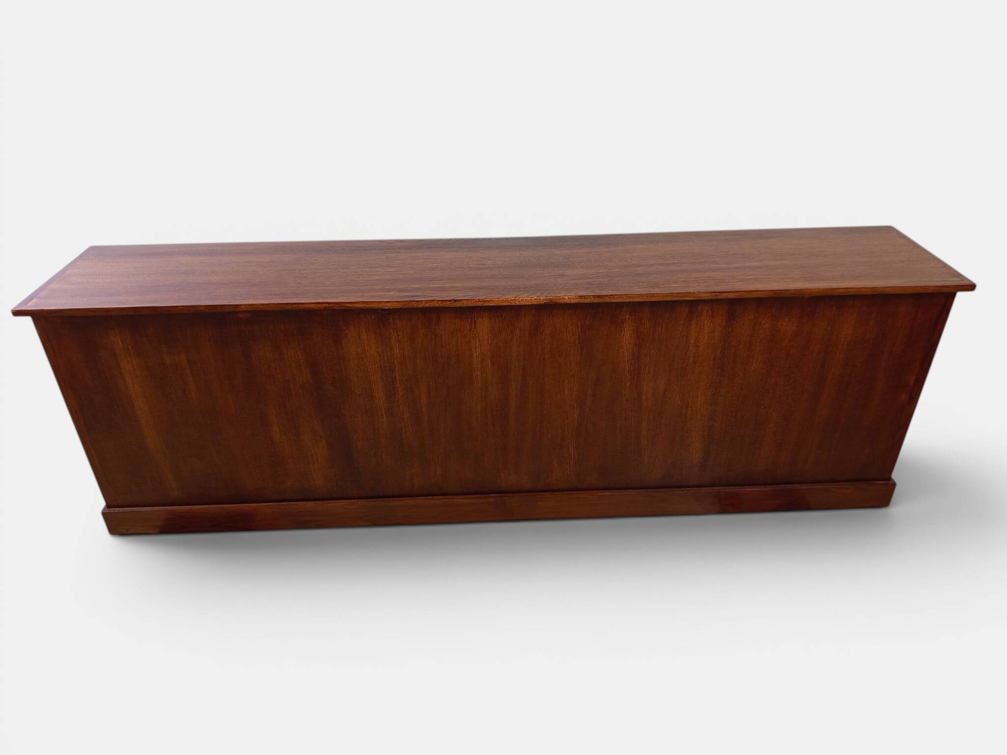 Large double-sided modernist sideboard in oak – 250 cm