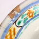Old majolica bowl from Grottaglie, Italy, 19th century.