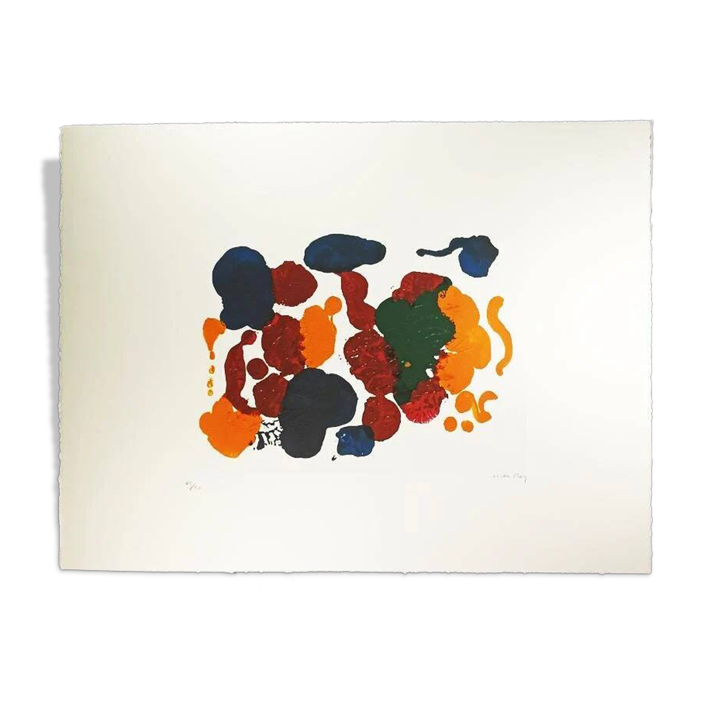 Lithographie en édition limitée de Man Ray, années 1970, signature et numérotation au crayon de l'auteur