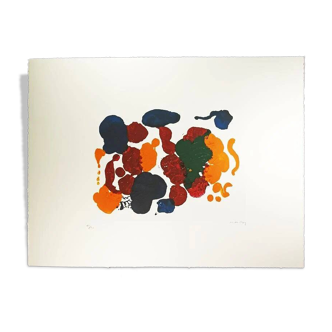 Lithographie en édition limitée de Man Ray, années 1970, signature et numérotation au crayon de l'auteur