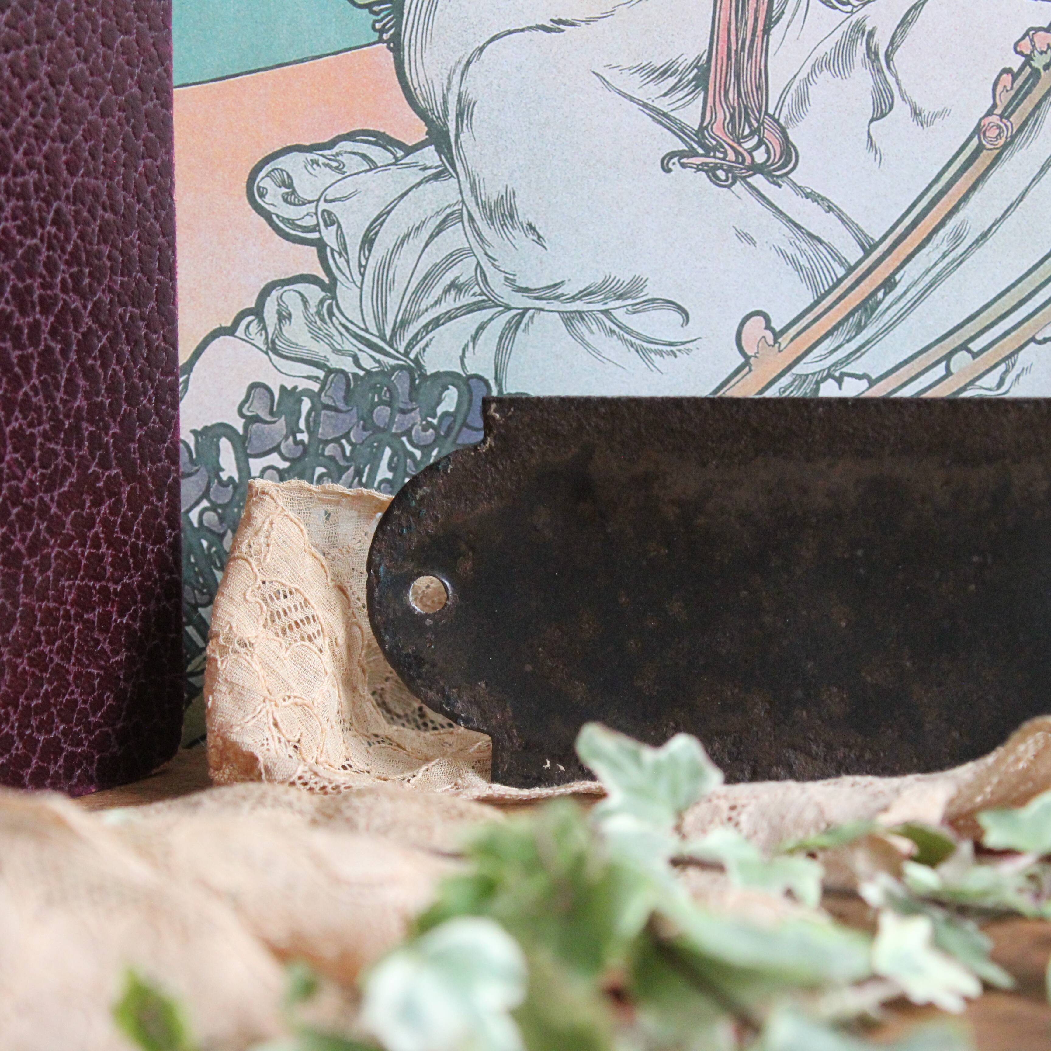 Ladies enamelled plaque