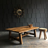 Table basse en bois XIXème
