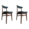 Mid-century dining chairs by Rajmund Teofil Halas, 1960s, set of two