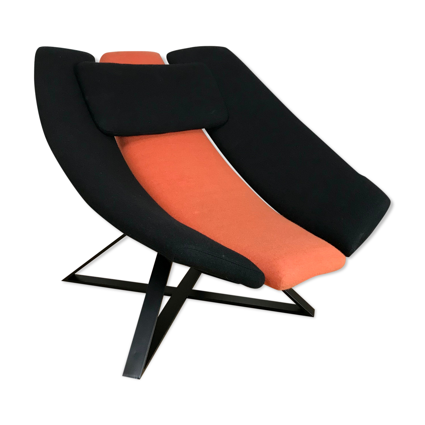 Fauteuil design des années 70