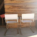 Leather armchairs