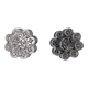 Pair of wall lamps by WILLA, geometric glass, Germany, 1960