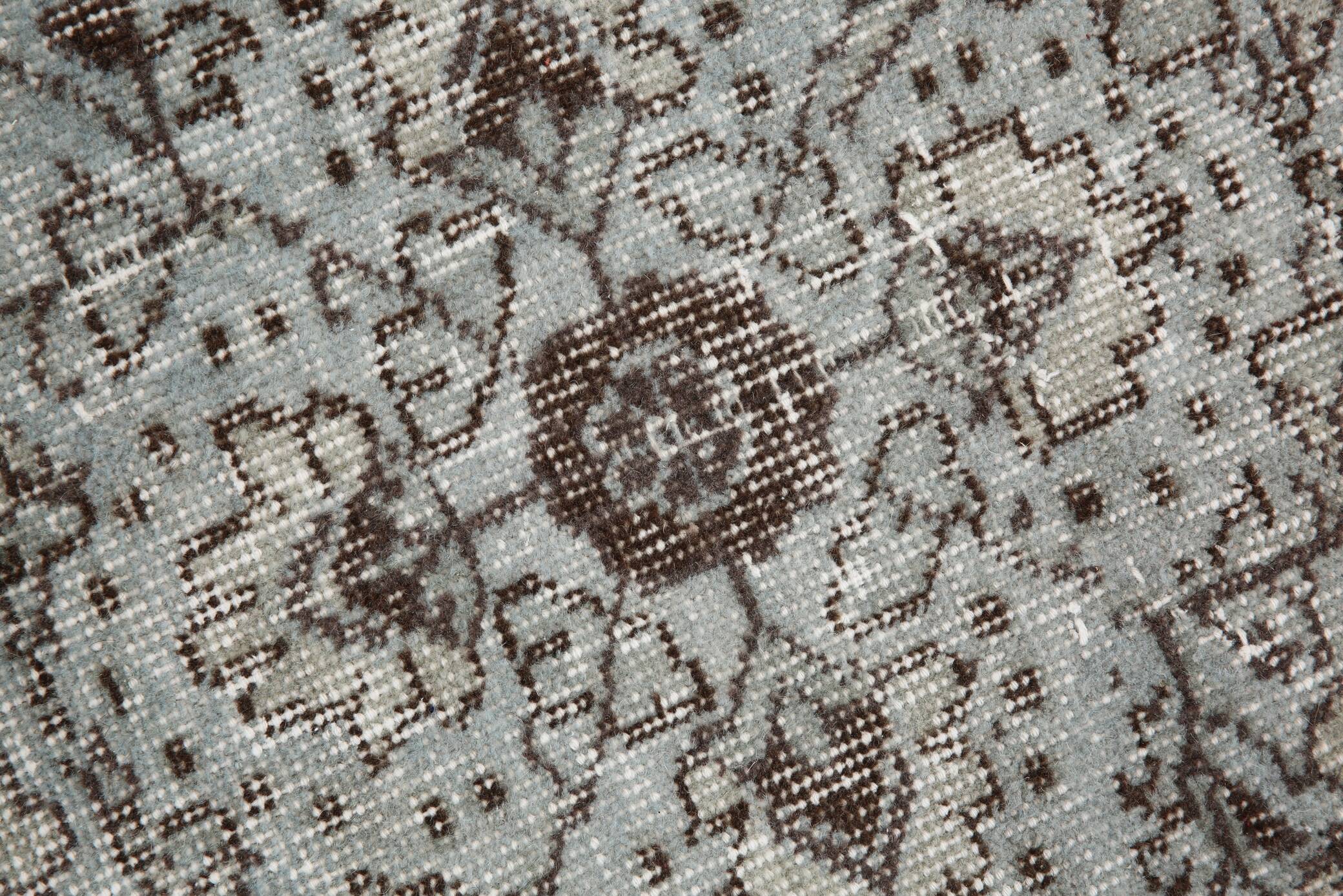 3x9 Rug For Kitchen Gray Vintage Runner Rug, 82x266Cm SK 3397