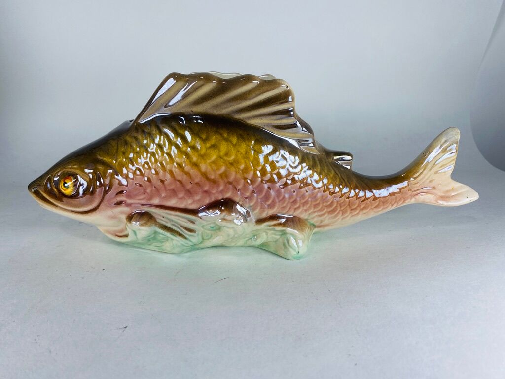 Empty vintage fish bag 1960 Bequet Belgium