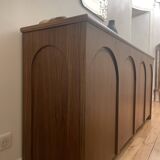 Custom-made wenge sideboard