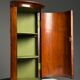 Mahogany wall cabinet 19th century