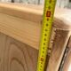 Vintage Scandinavian wooden storage cabinet