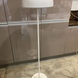Ikea Nymane mushroom floor lamp TYP G1706 in white metal, 1990