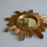 Vintage sun mirror 50s 60s