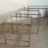 3 tables gigognes vintage