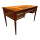 Louis XVI style desk - Walnut & Leather - 1970s