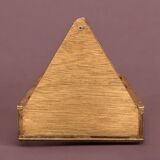 Vintage wooden glass holder