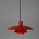 Danish vintage pendant lamp PH 4/3 by Poul Henningsen, Louis Poulsen, 1966