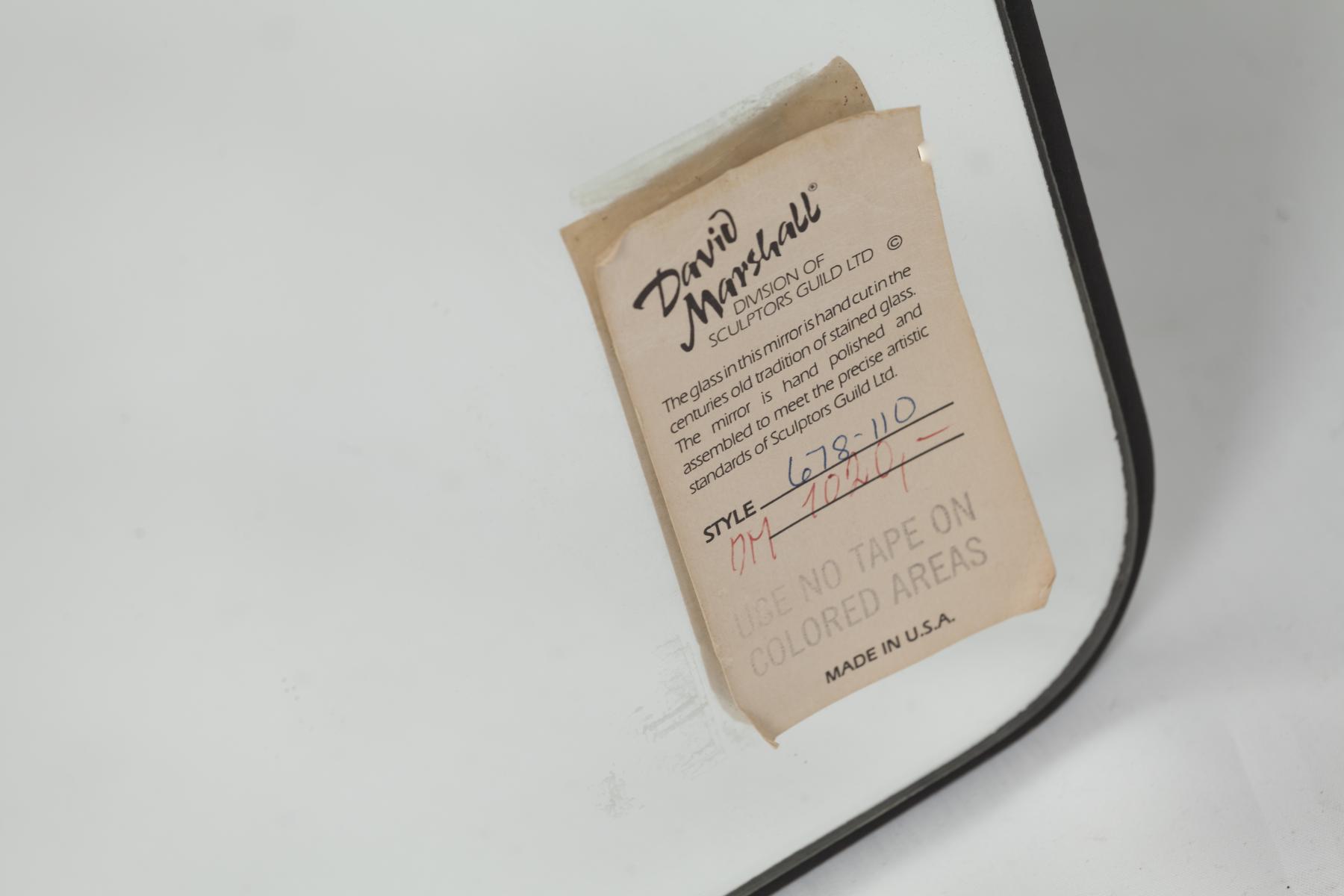 Mirror vintage by David Marshall for Sculptors Guild Ltd. 102 x 70, 5cm