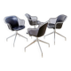 Set of 4 swivel armchairs "Iuta" by Antonio Citterio for B&B Italia