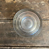 Pair of Candle Holders Design KNUT and MARIANNE HAGBERG Vintage Moulded Glass