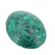 Vide poche en malachite et laiton, années 60