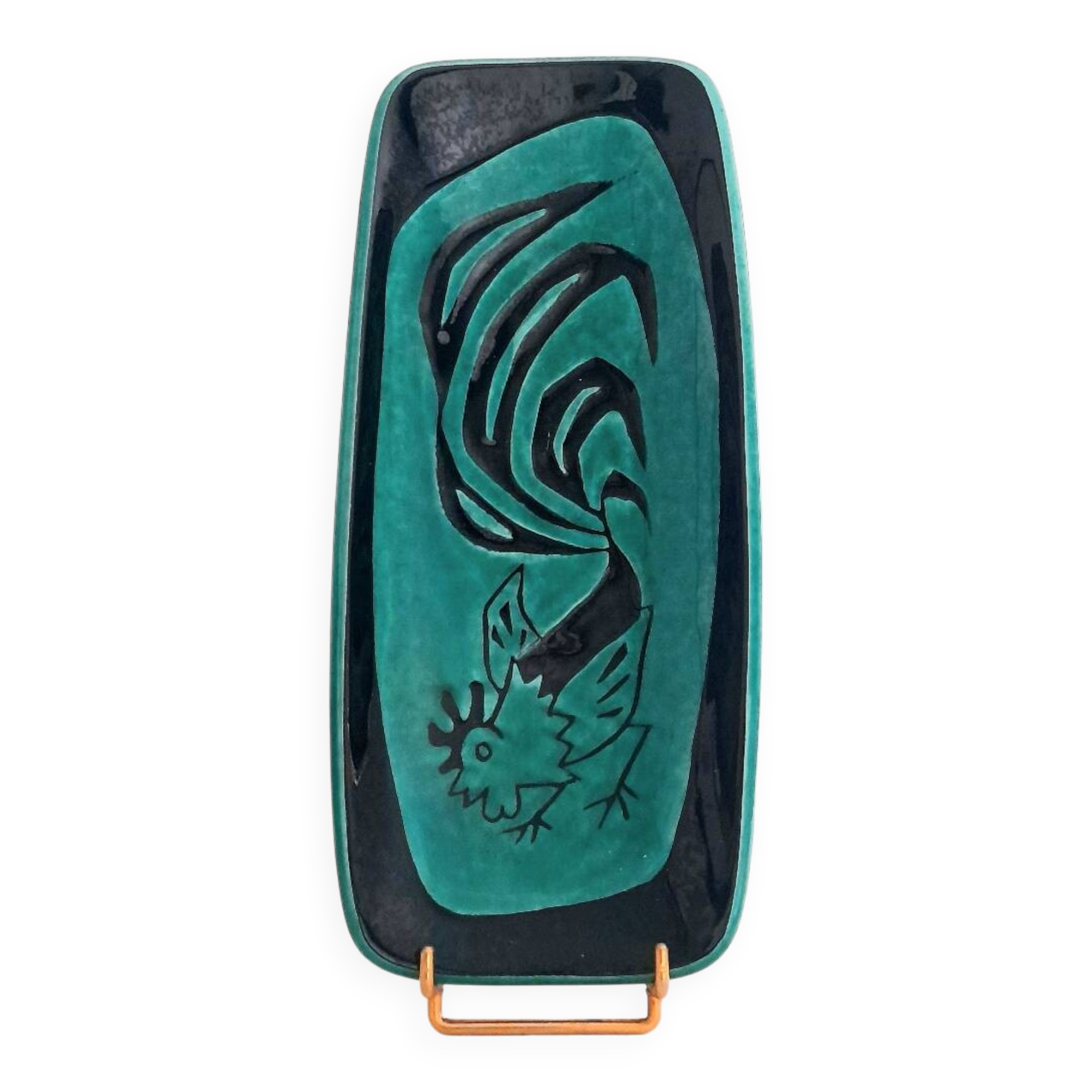 50s Jeppe Danmark rooster dish or pocket emptier