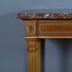 Console en acajou, style Louis XVI – 2ème moitié XIXe