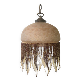 Suspension charleston style art déco 1970