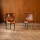 Stackable chairs by Raoul Guys, France 1950s