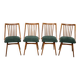 Set of Four Oak Chairs by Antonín Šuman, 1960s, Czechoslovakia