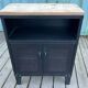 Small metal cupboard