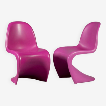 Pair of vintage chairs by Verner Panton for Vitra