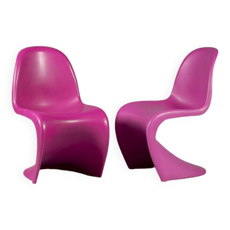 Paire de chaises vintage par Verner Panton pour Vitra