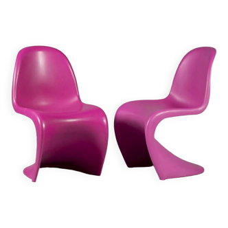 Pair of vintage chairs by Verner Panton for Vitra