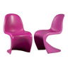 Paire de chaises vintage par Verner Panton pour Vitra