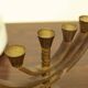 Bronze Menorah, made in Israel, 1970