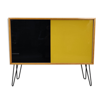 Enfilade vintage vitrine scandinave années 60