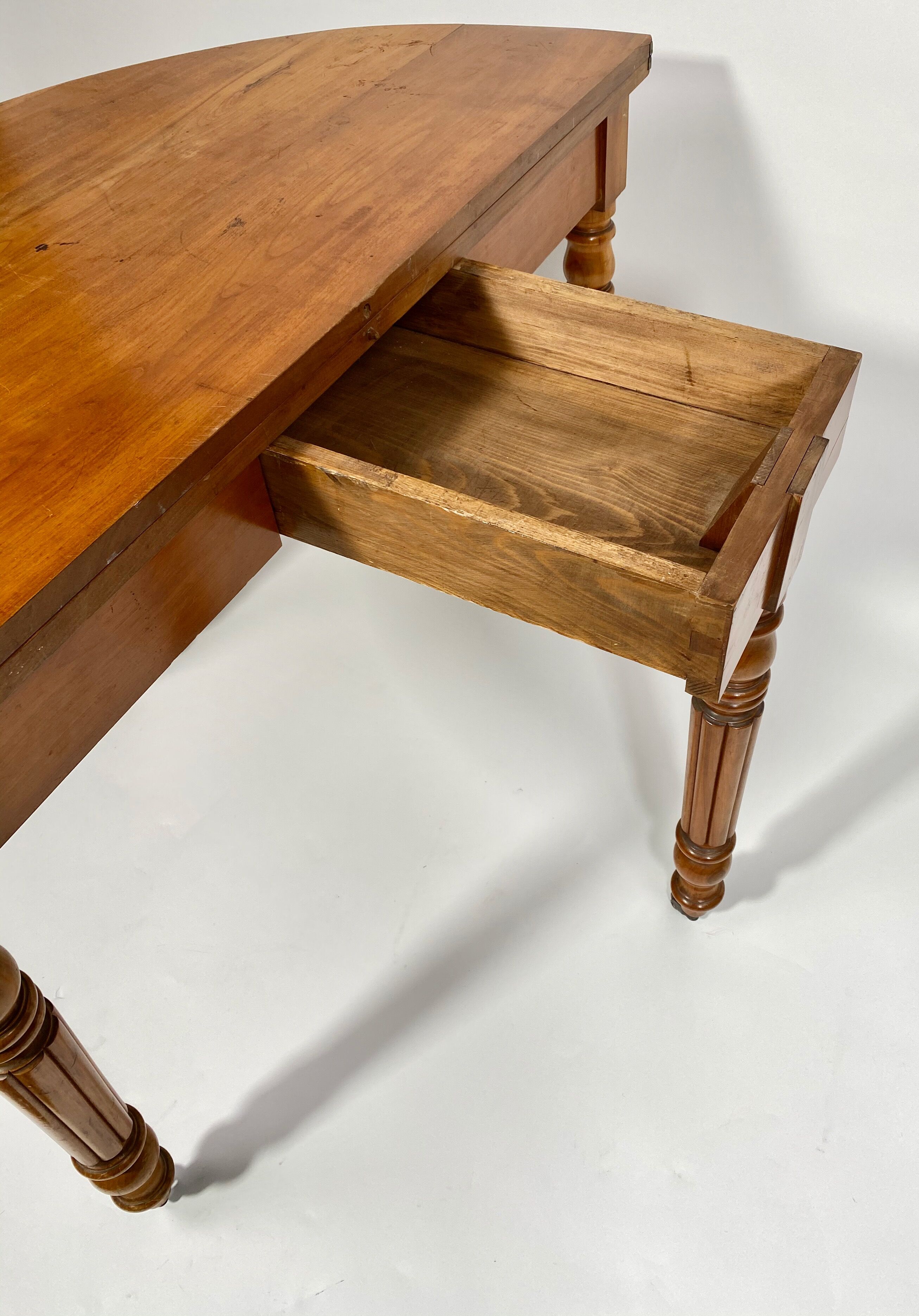 19th century cherry console table