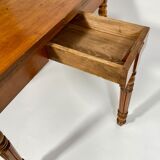 19th century cherry console table