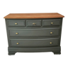 Chest of drawers 5 drawers khaki