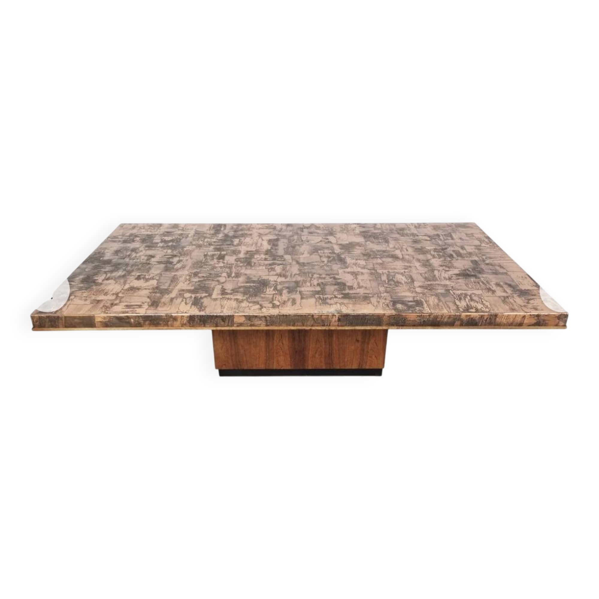 Brutalist table from the 1970s.
