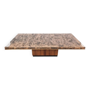 Table brutaliste, années