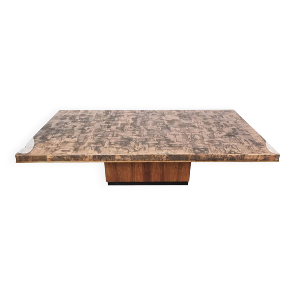 Table brutaliste, années 1970